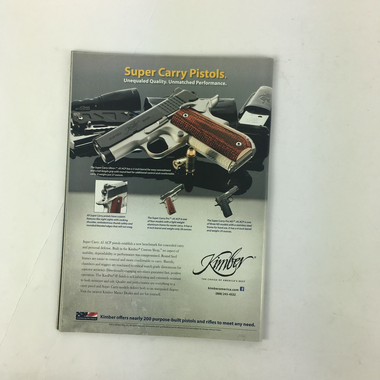 April 2015 American Rifleman Magazine Tomorrows Sigs Today Golden Bullseyes