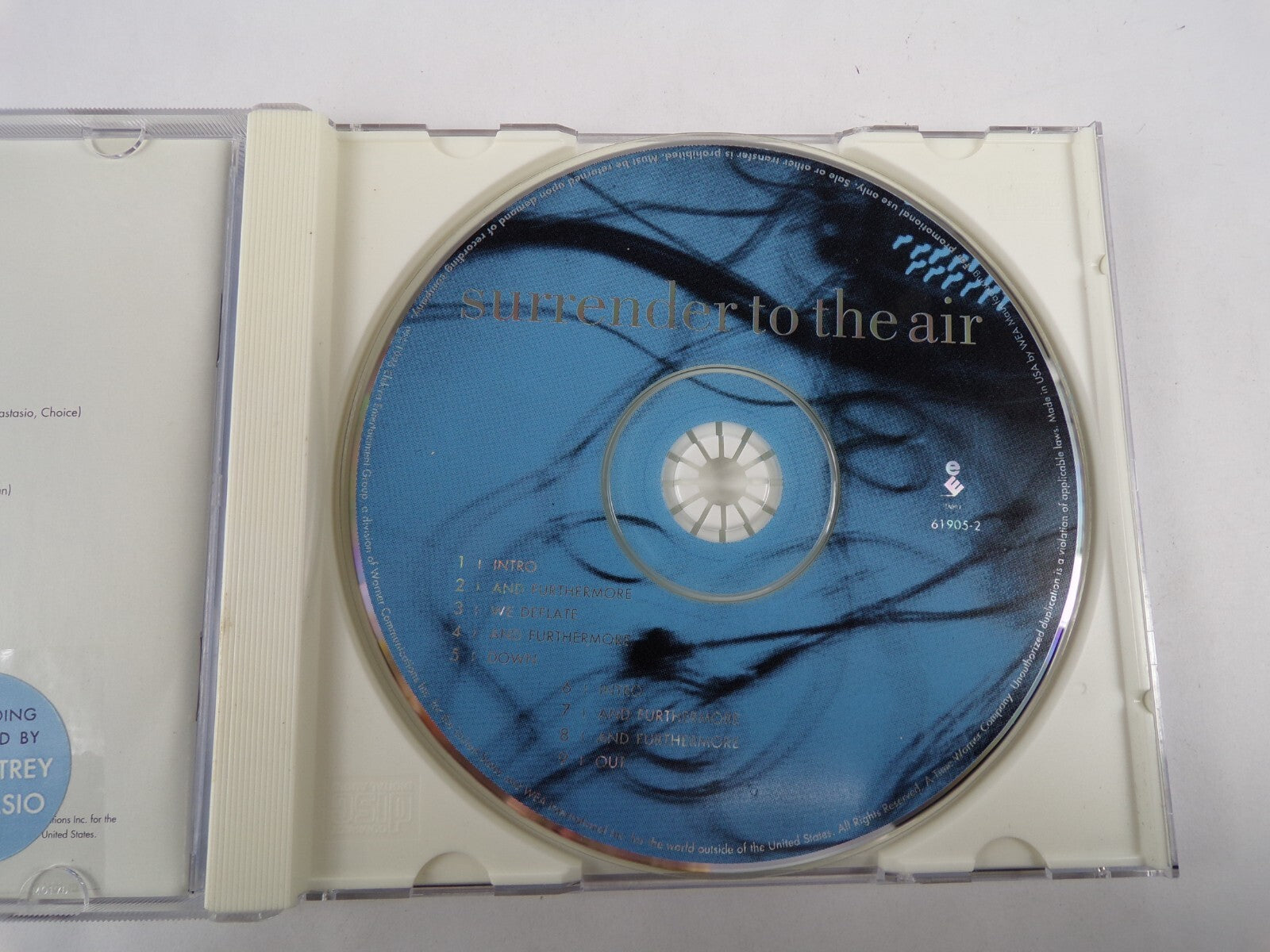 Surrender To The Air I Intro I And Furthermore I We Deflate I Out CD#59
