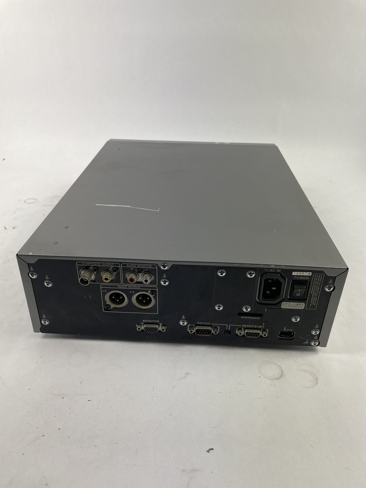 SONY PDW-F30 XDCAM HD PROFESSIONAL DISC PLAYER RECORDER WORKS GREAT