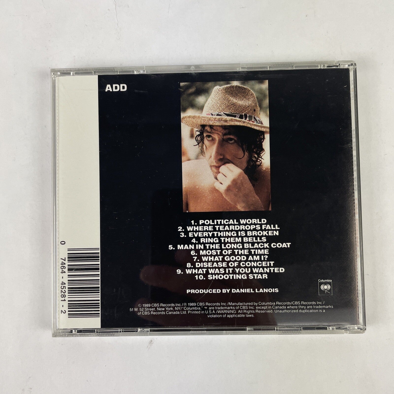 Bob Dylan - Oh Mercy CD (1989)    #16 