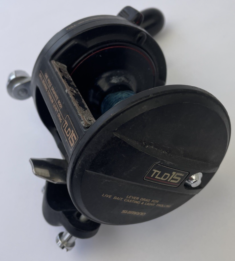 Shimano Fishing Tackle TLD15 Lever Drag Conventional Reel 4.0:1 4BB Right-Hand