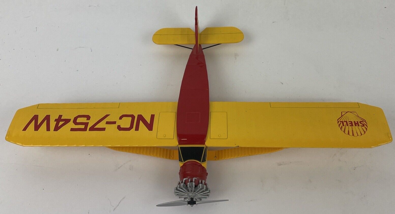 Shell Glider NC-754W Airplane 2002 First Gear Inc Replica Missing Frot LG - LOOK