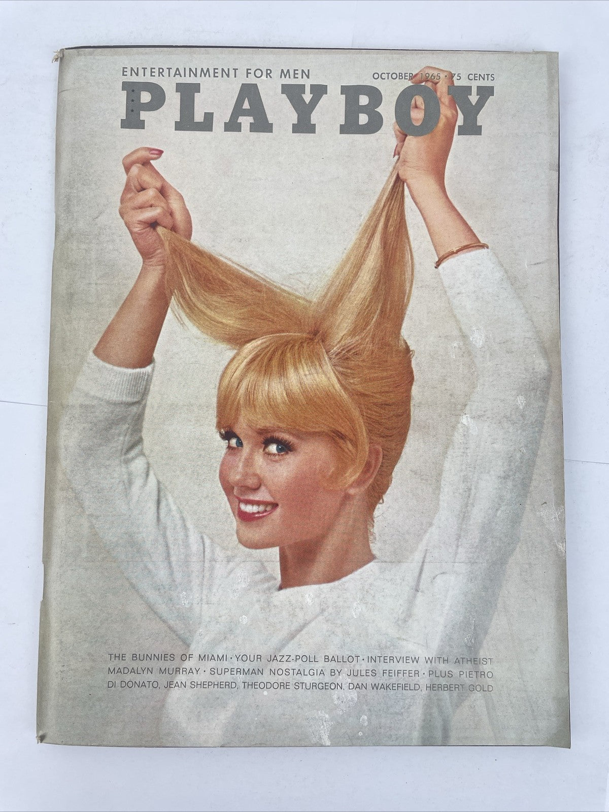 Playboy Mag October 1965 | Playmate Allison Parks, Miami Bunnies, Denueve Wave