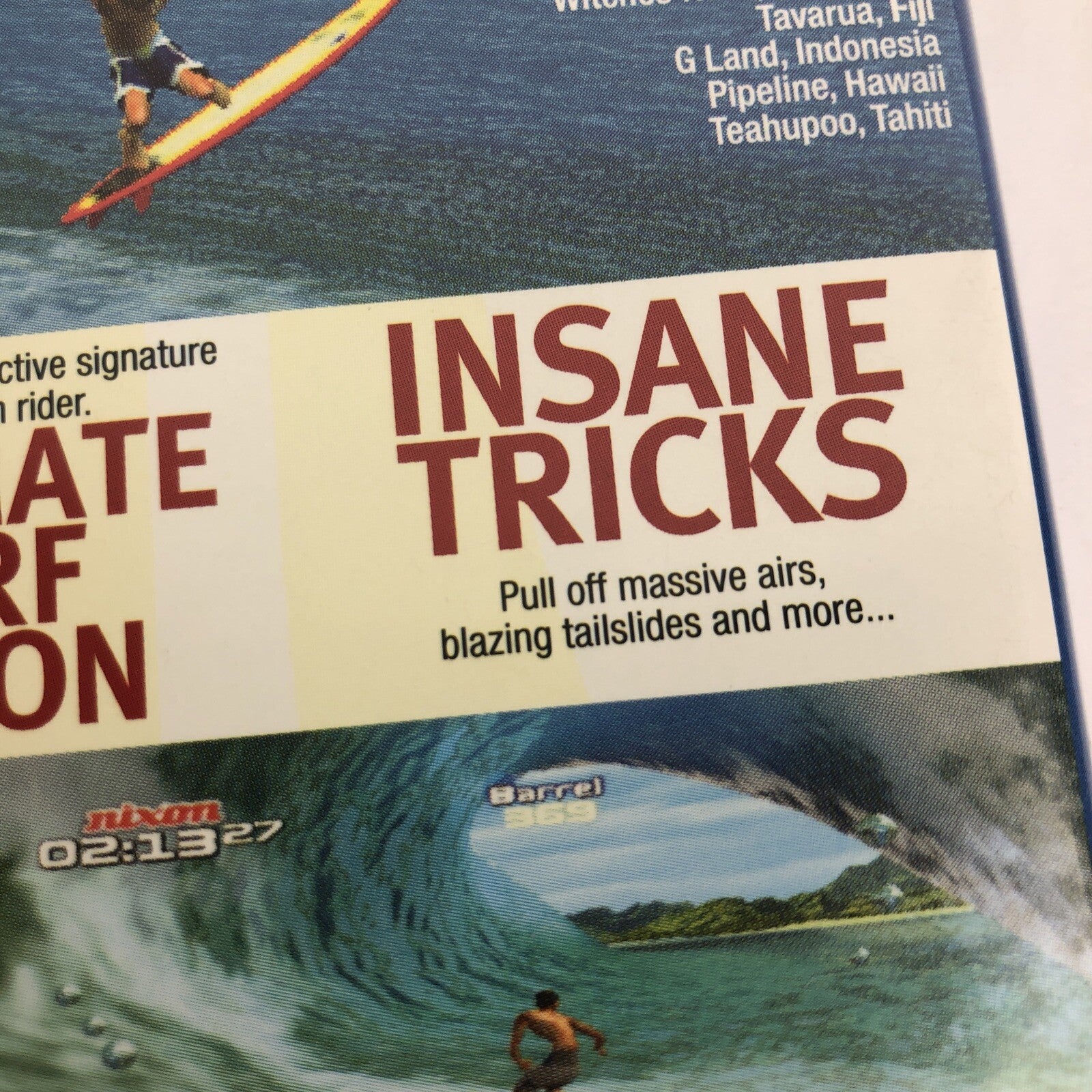 TWS Transworld Surf  ( Microsoft XBOX ATARI ) Manual Cover Art Disk INFOGAMES