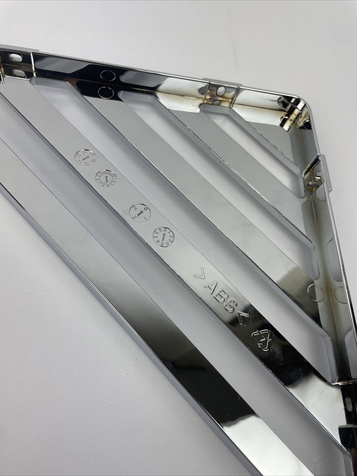Ibb BX83 Brixia Shower Corner CHROME Adhesive Install - Made in Italy - RARE