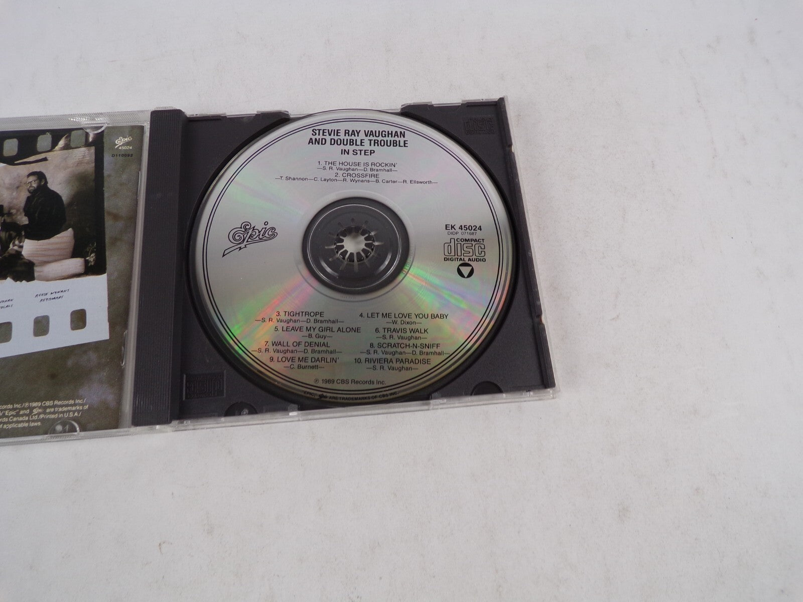 Stevie Ray Vaughan And Double Trouble In Step Crossfire Tightrope CD#34