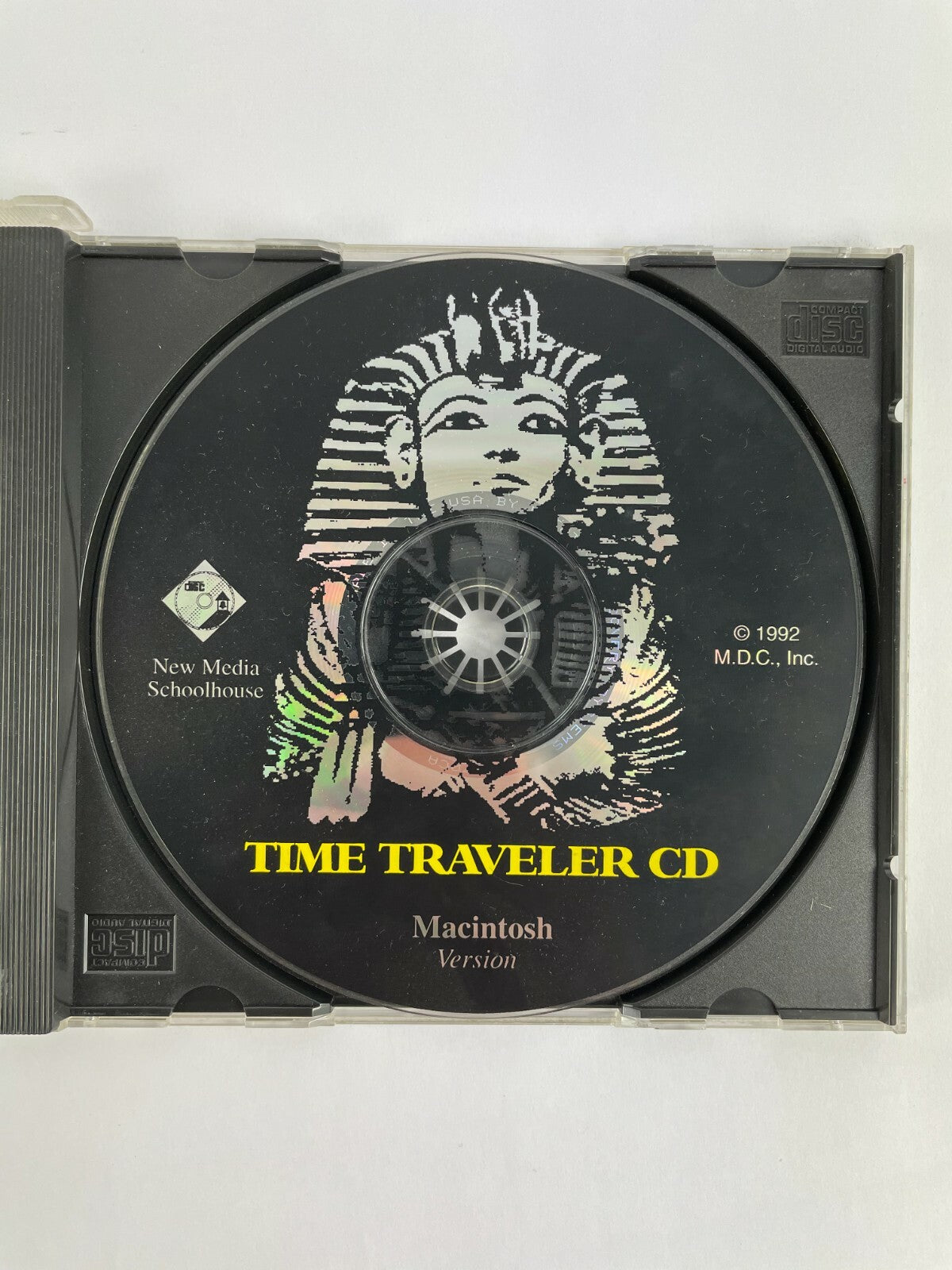 Time Traveler CD 1992 New Media Schoolhouse Macintosh