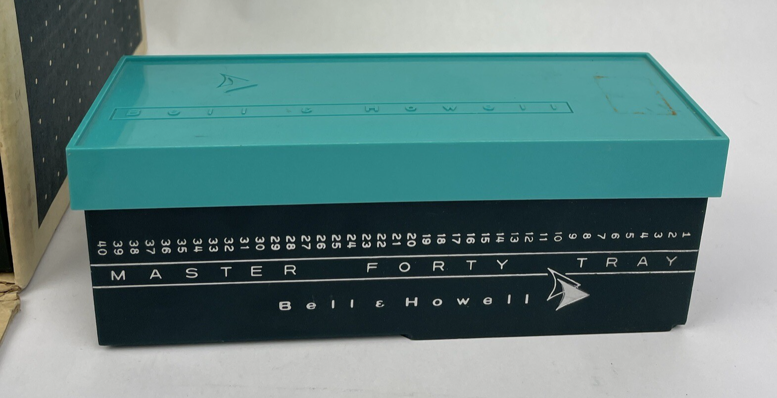 Lot of 6 x Bell & Howell Master Forty Slide Trays + 237 Vintage 1960 Slides LOOK