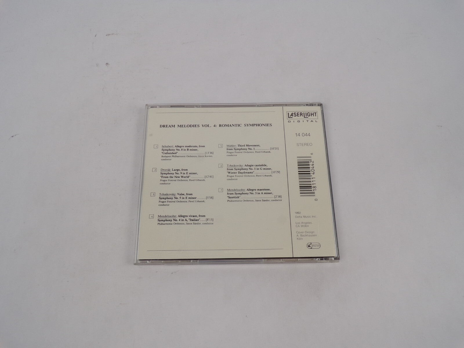 Dream Melodies Most Beautiful Melodies Of Classical Music Allegro Moderato CD#68
