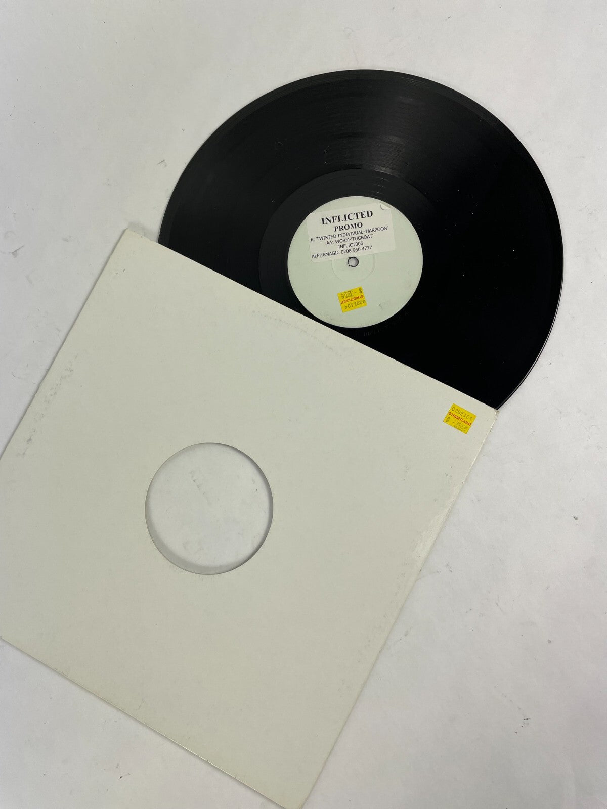 Inflicted Promo Vinyl Record