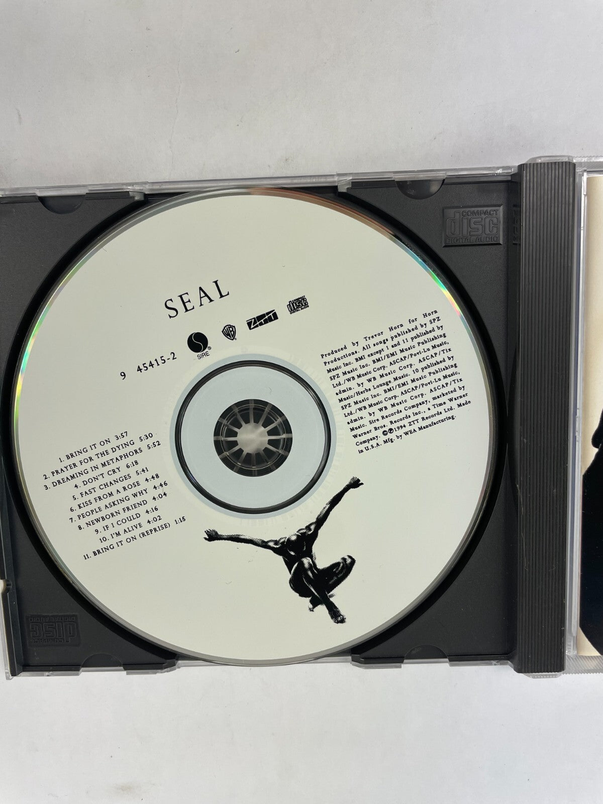 Seal Bring It On Prayer For The Dting Dreaming In Metaphors Don't Cry Fast CD#73
