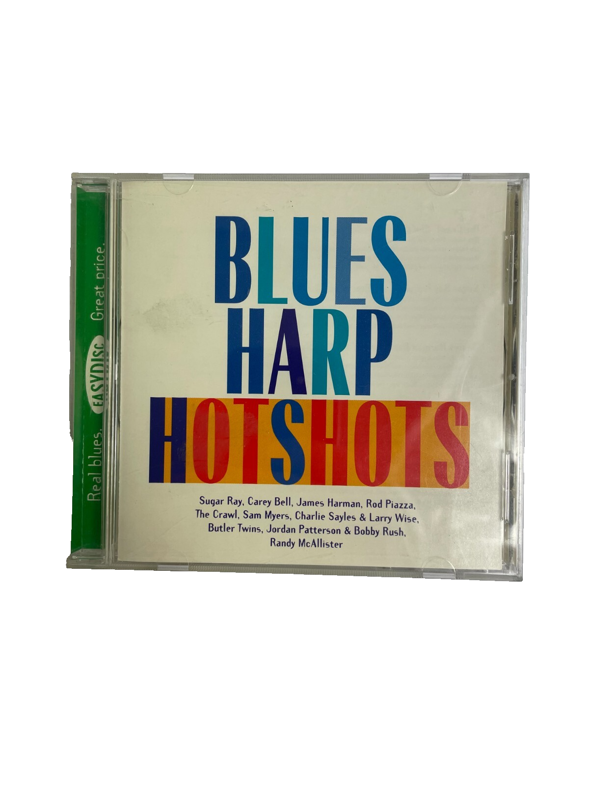 Blues Harp Hotshots Easy Disc Sugar Ray Carey Bell James Harman Rod Piazza CD#6