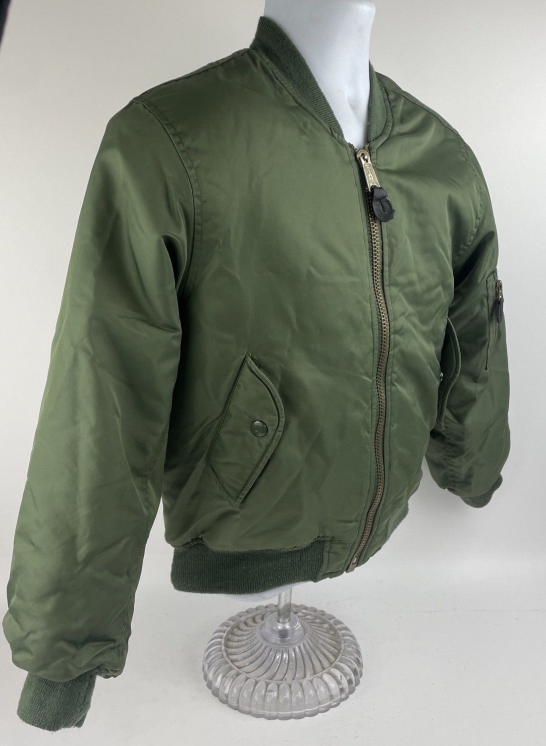 Very Rare Vintage Jacket Flight Bomber MA-1 Alpha Industries Vietnam Size Small