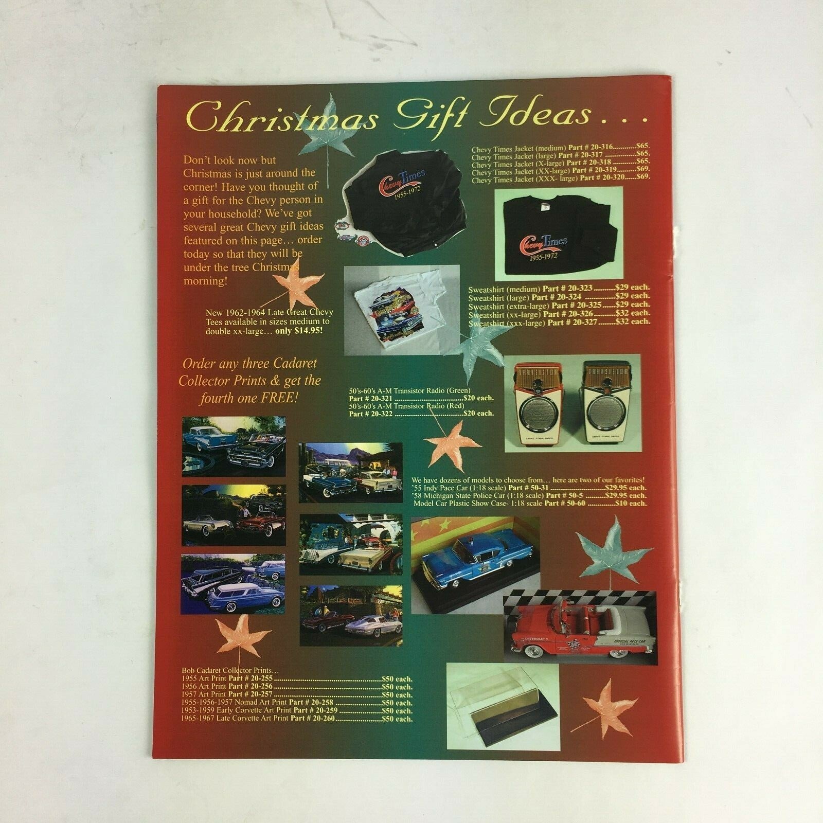 November 2001 Chevy Times Magazine Touring France... Bow Tie Chevy Style 
