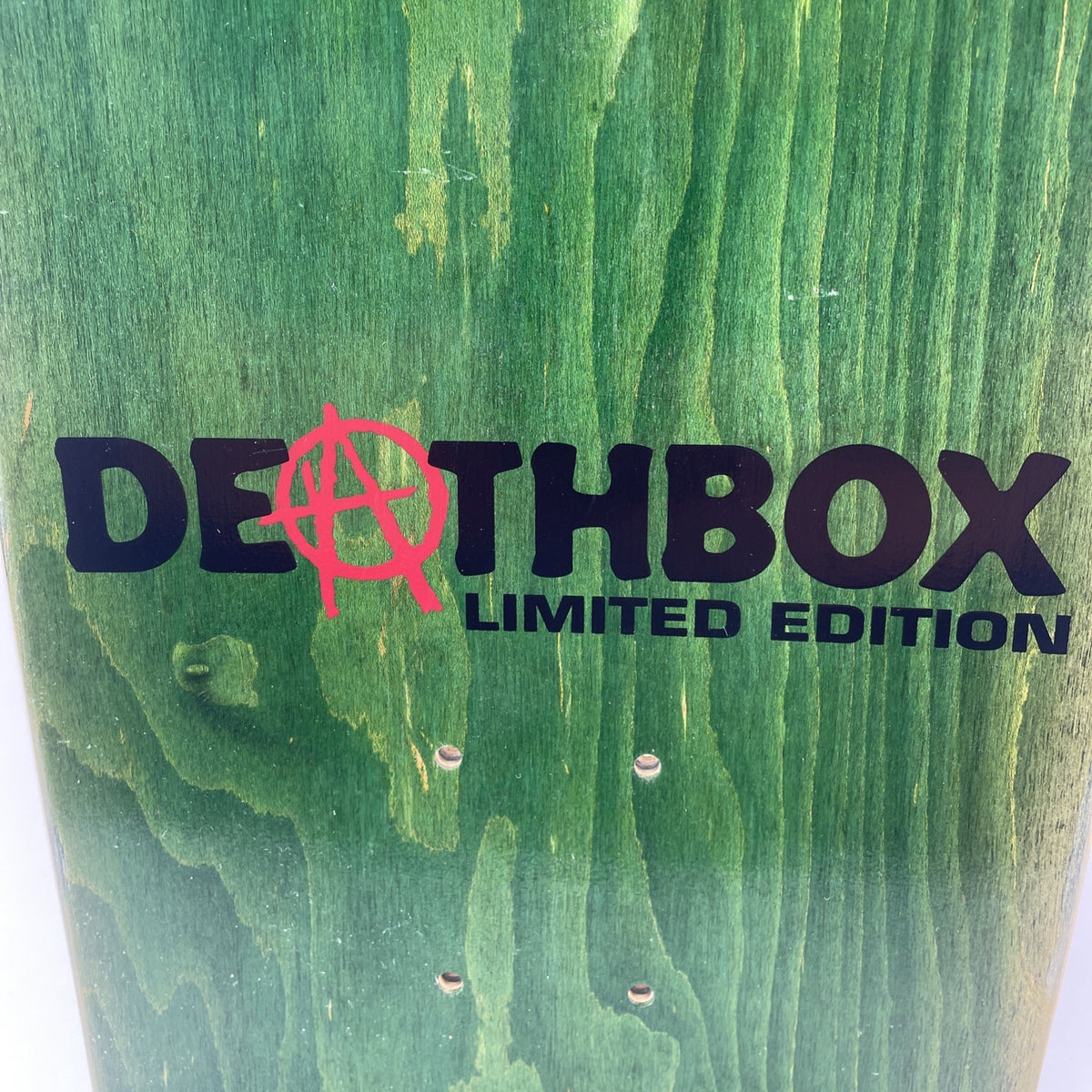 Death Box Skateboards Limited Edition 100% SKATEBOARDER Shaped Deck 32.5" x 9"