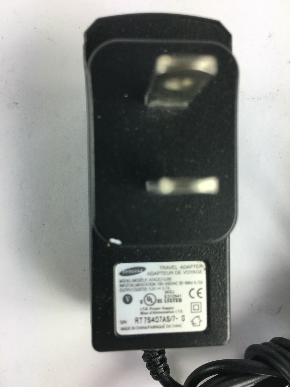 Genuine Samsung ATADS10JBE Output 5V 700mA Power Supply Adapter A22