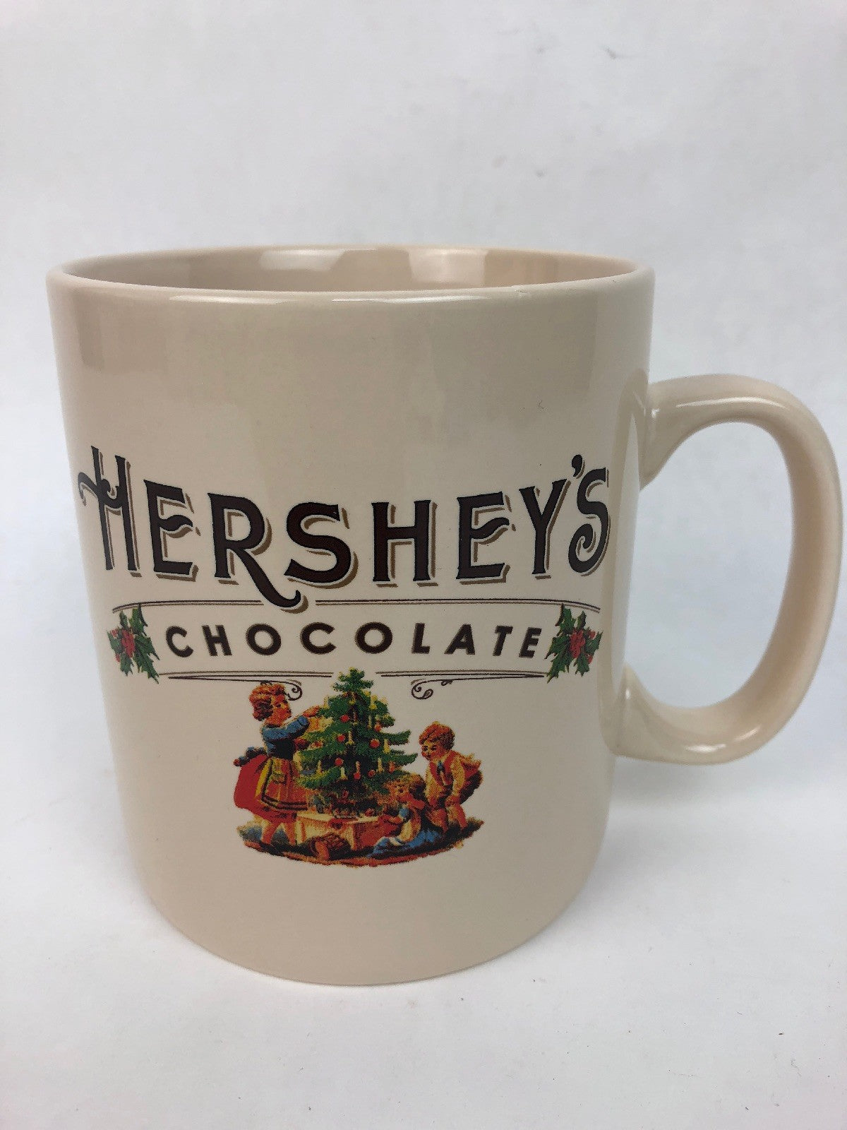 RARE LRG Hershey's Chocolate CHRISTMAS Mug by Galerie  Holds 30 Ounces - FSTSHP