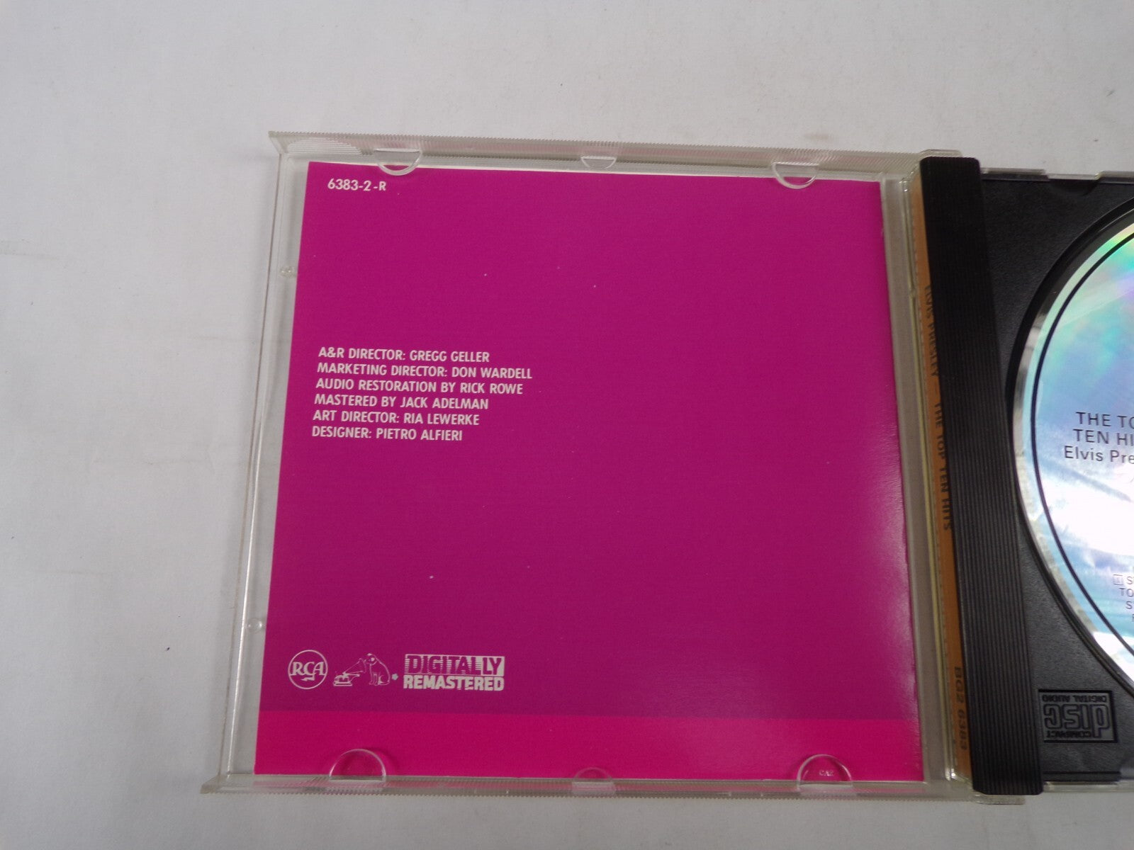 The Top Ten Hits Stuck On You Its Now Or Never Are You Lonesome Tonight CD#57