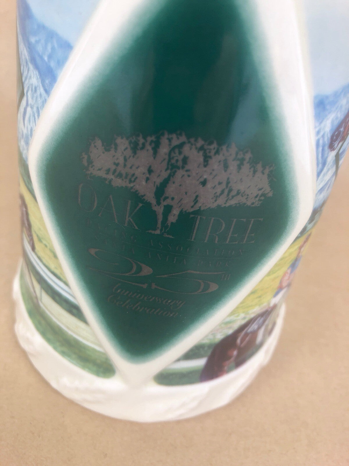 Vintage Oak Tree Santa Anita 20th Anniversary Stein Mug ~ Breeder’s Cup - 1994