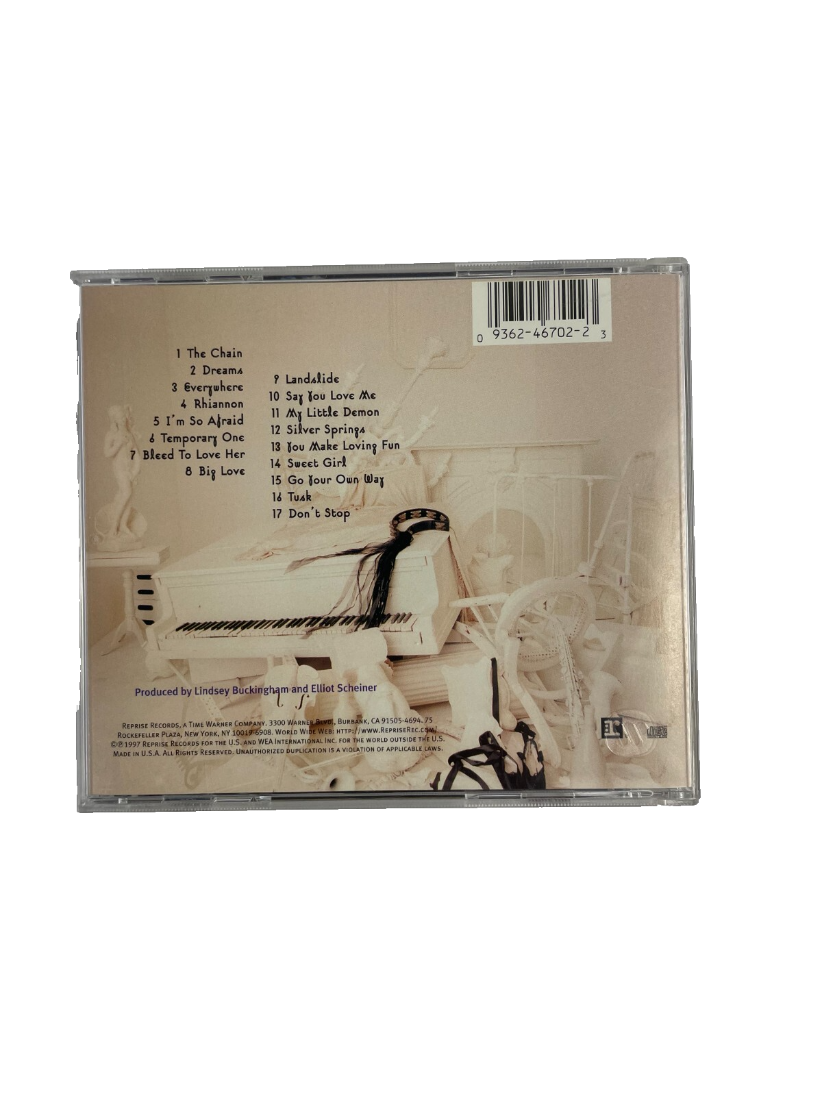 The Dance Fleetwood Mac The Chain Dreams Everywhere Rhiannon I'm So Afraid CD#14
