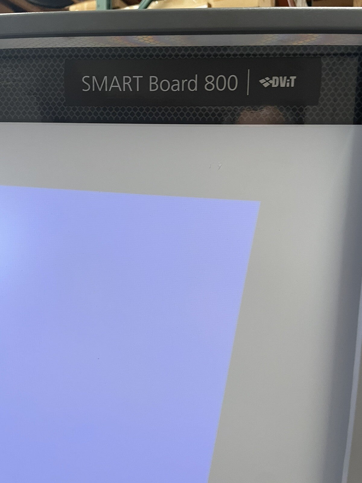 SMARTBOARD 800 DViT  - 77in Interactive Whiteboard FSUX Mobile Stand SBA-L audio