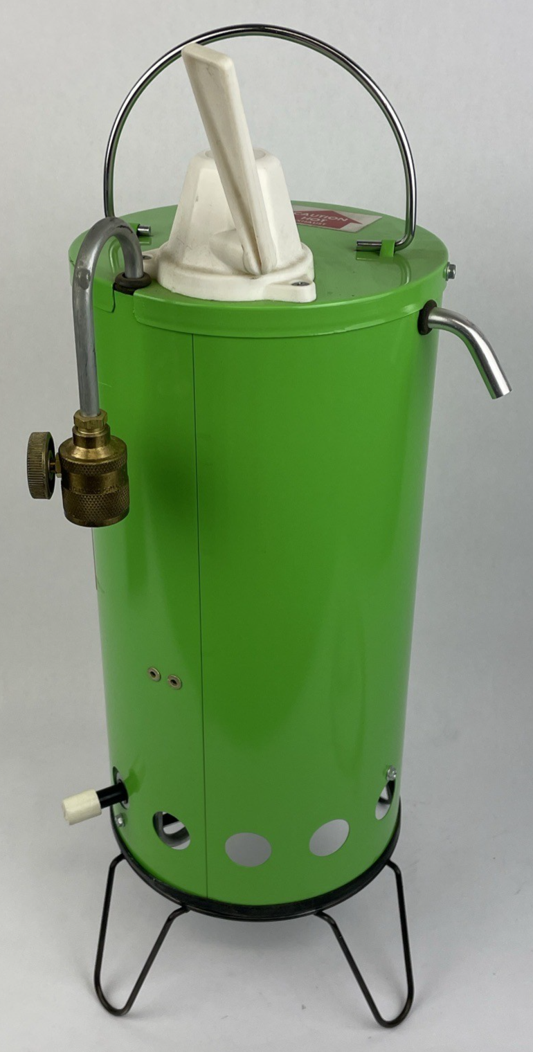 Vintage Hot n' Quik Portable Instant Hot Water Maker 18" x 7" Camping Hunting