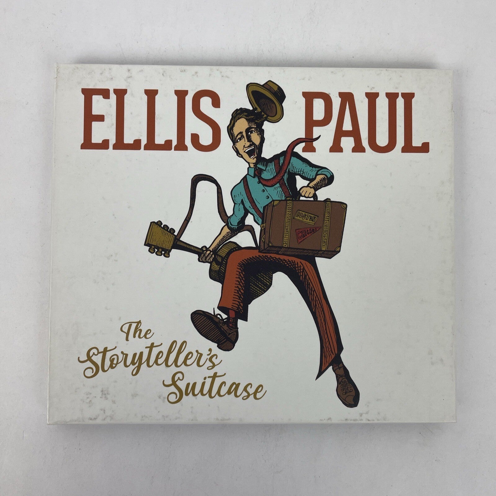 The Storyteller's Suitcase [ Digital Audio CD ] Ellis Paul -2019 Rosella Records