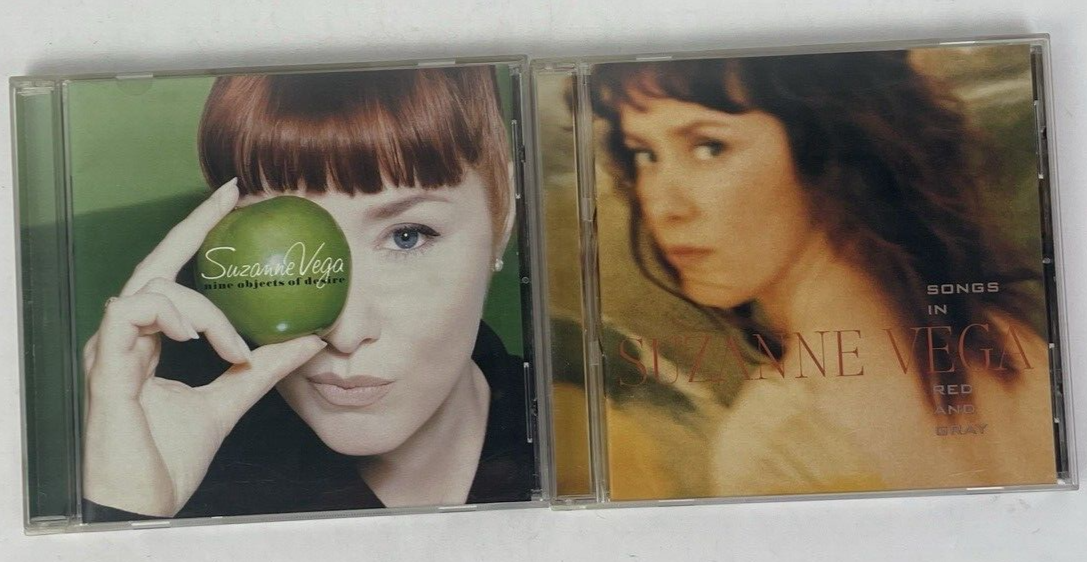 2 x Suzanne Vega  (Digital Audio CD 2007) Nine Objects Of Desire + Red & Grey