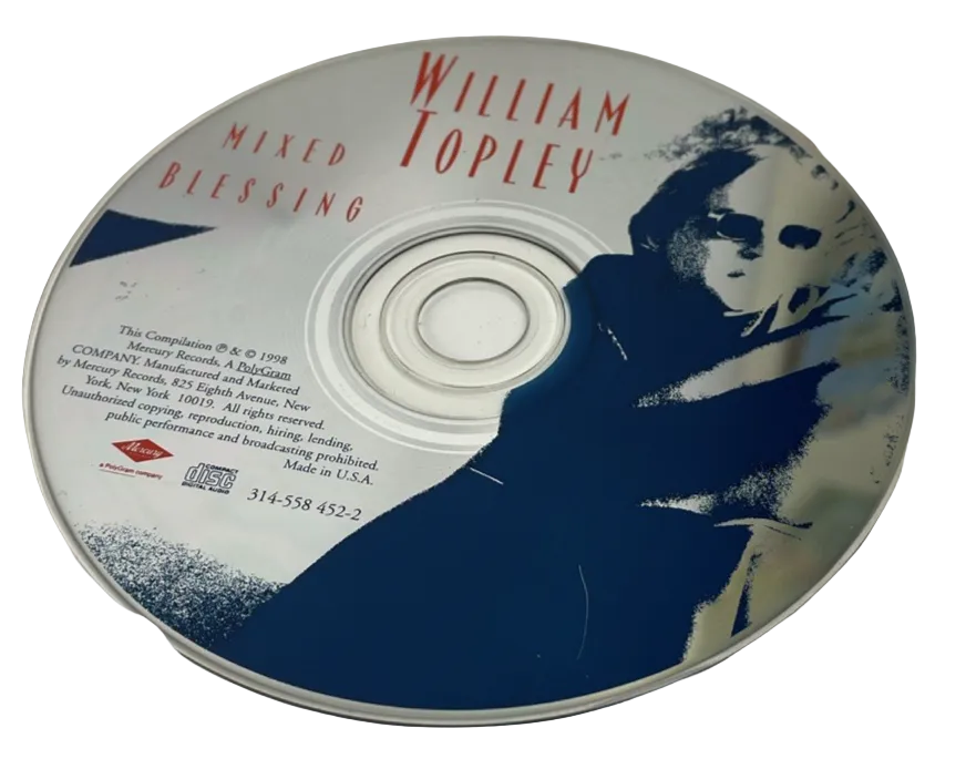 WILLIAM TOPLEY - Mixed Blessing - Digital Audio CD Mercury Records - Mint disc