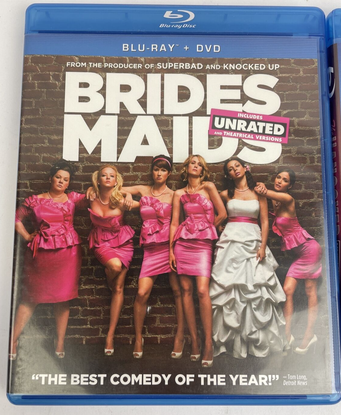 Brides Maids (Unrated) (Blu-ray + DVD) + The HANGOVER (Unrated) (Blu-ray) MINT