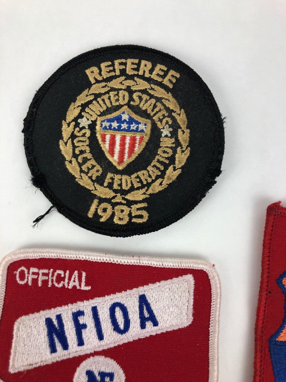 NFIOA National Federation Interscholastic Officials Association Patch Lot Of 5