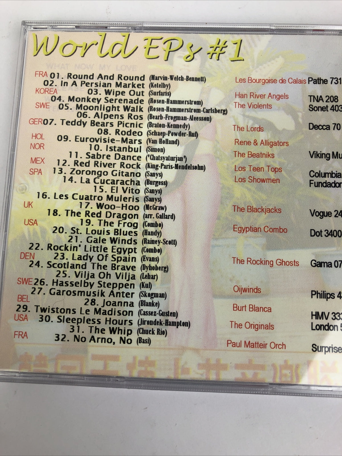 1960's Long Forgotten Rock Guitar Instrumentals from Around the World ( CD  ) #4