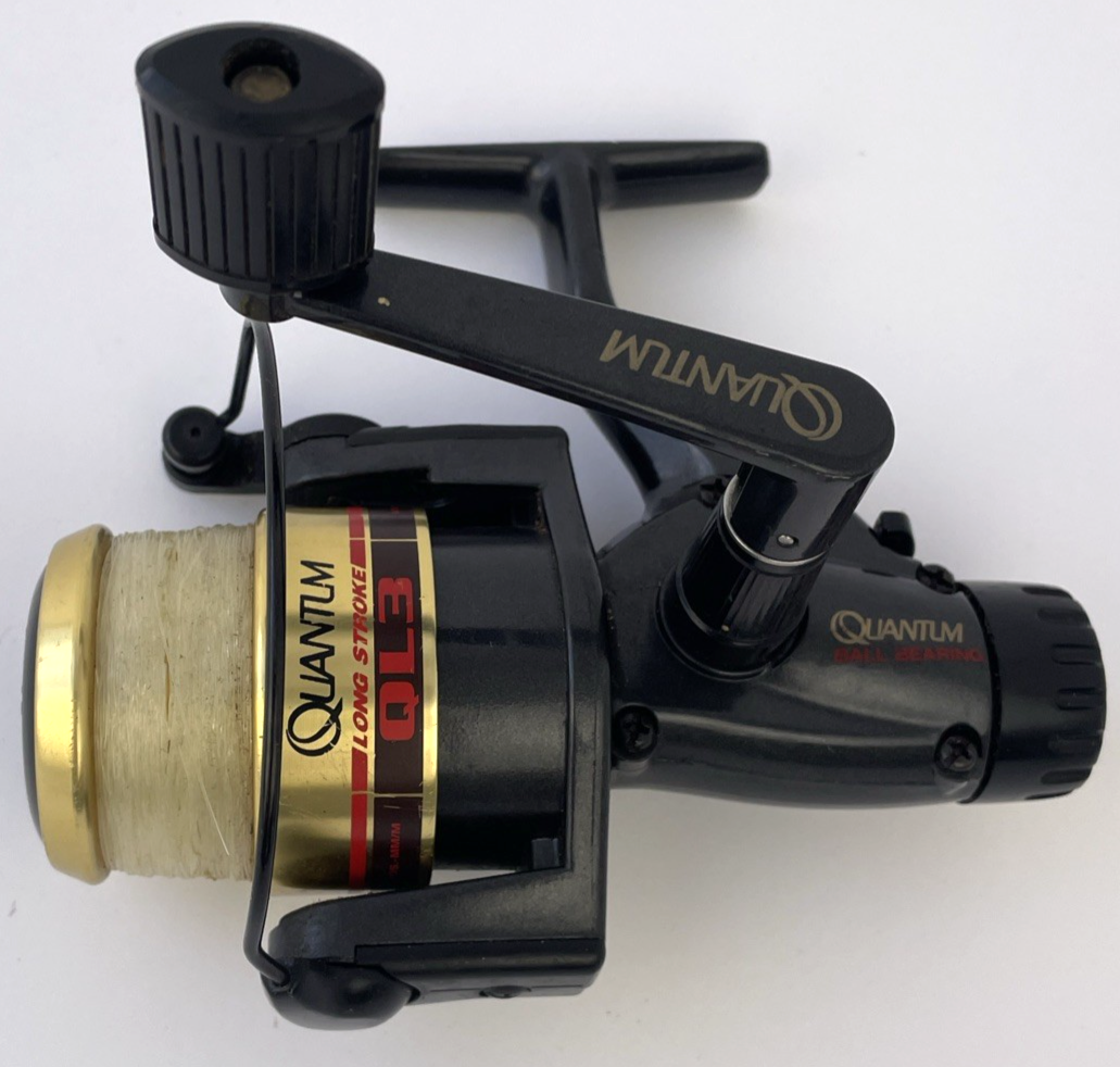 Quantum QL3 Vintage Long Strike Spinning Fishing Reel 1995 Brunswick - VGC