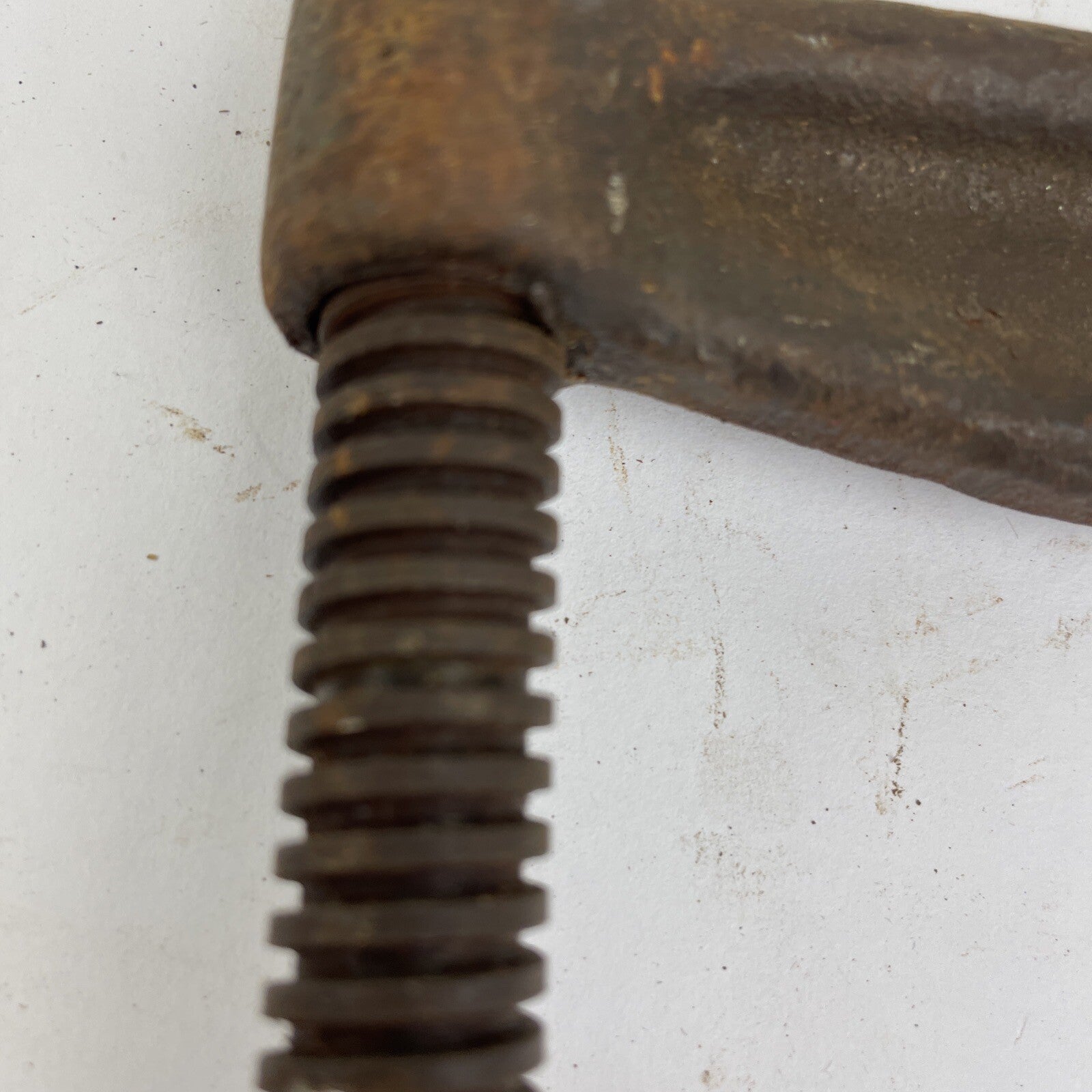 2 x Vintage 4" Chicago 4140 / Standard No. 540 C Clamp  Welding Woodworking Tool