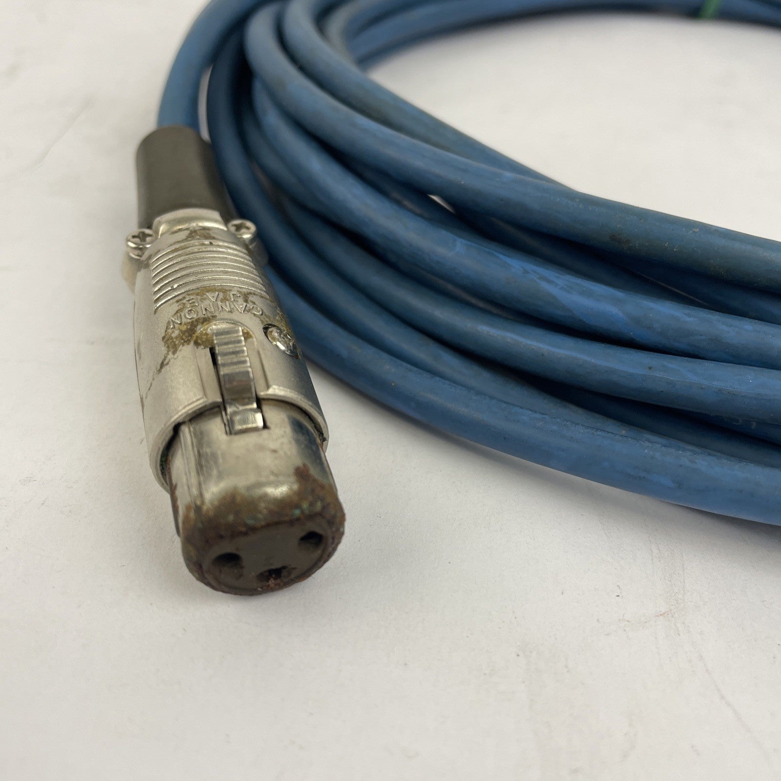 XLR 3 Pin Female - XLR 3 Pin Male Mic Audio Cord lot of 3 Neutrik Horizon Cannon