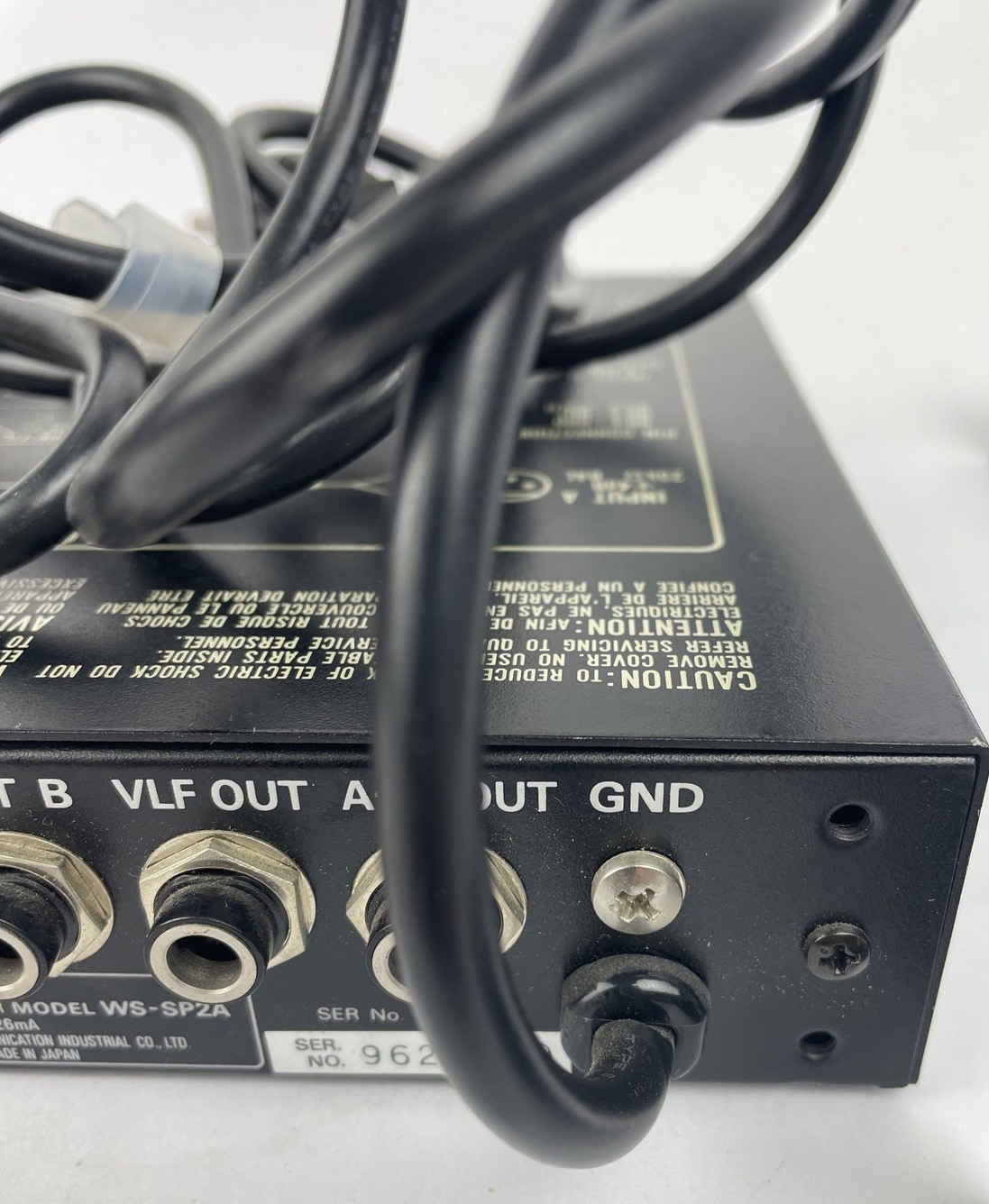OEM Ramsa WS-SP2A Subwoofer Processor with Rack-mount Components