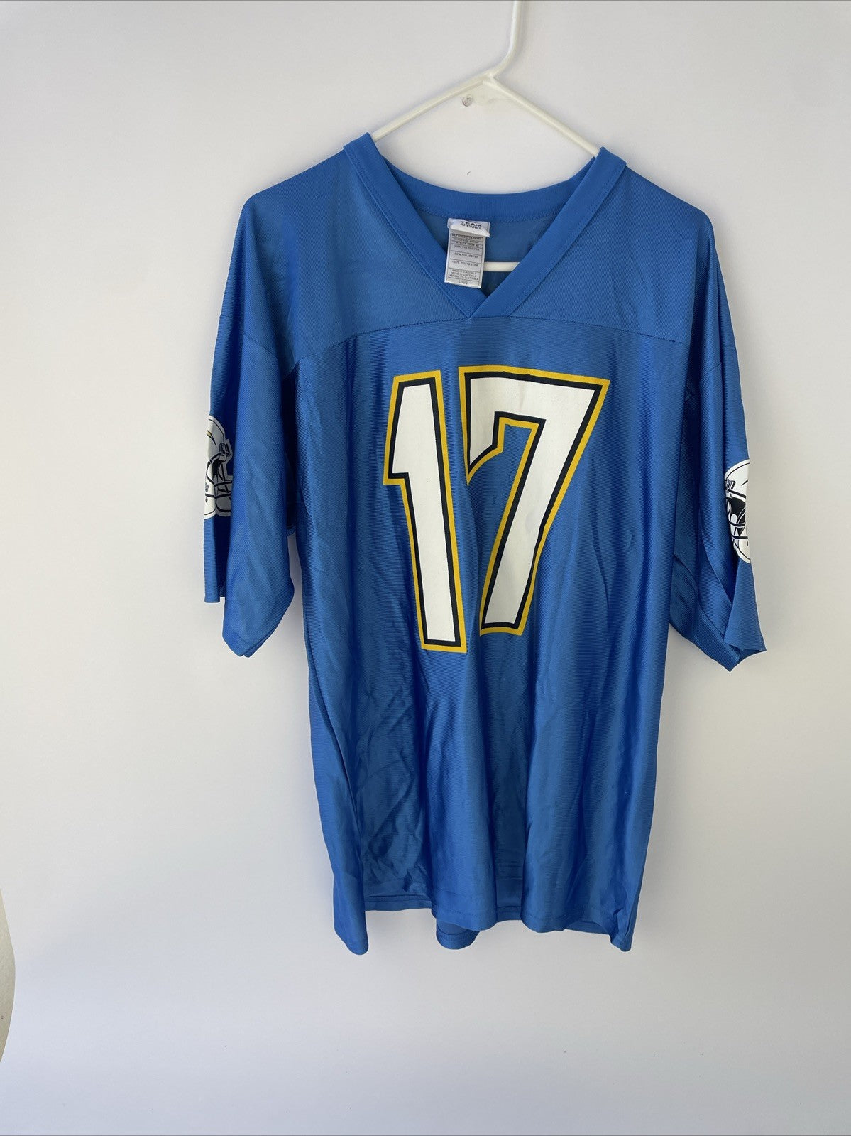 Reebok NFL Chargers Rivers #17 Brees #9 Ryan Mathews #24 - Hoodie Scarf Glasses