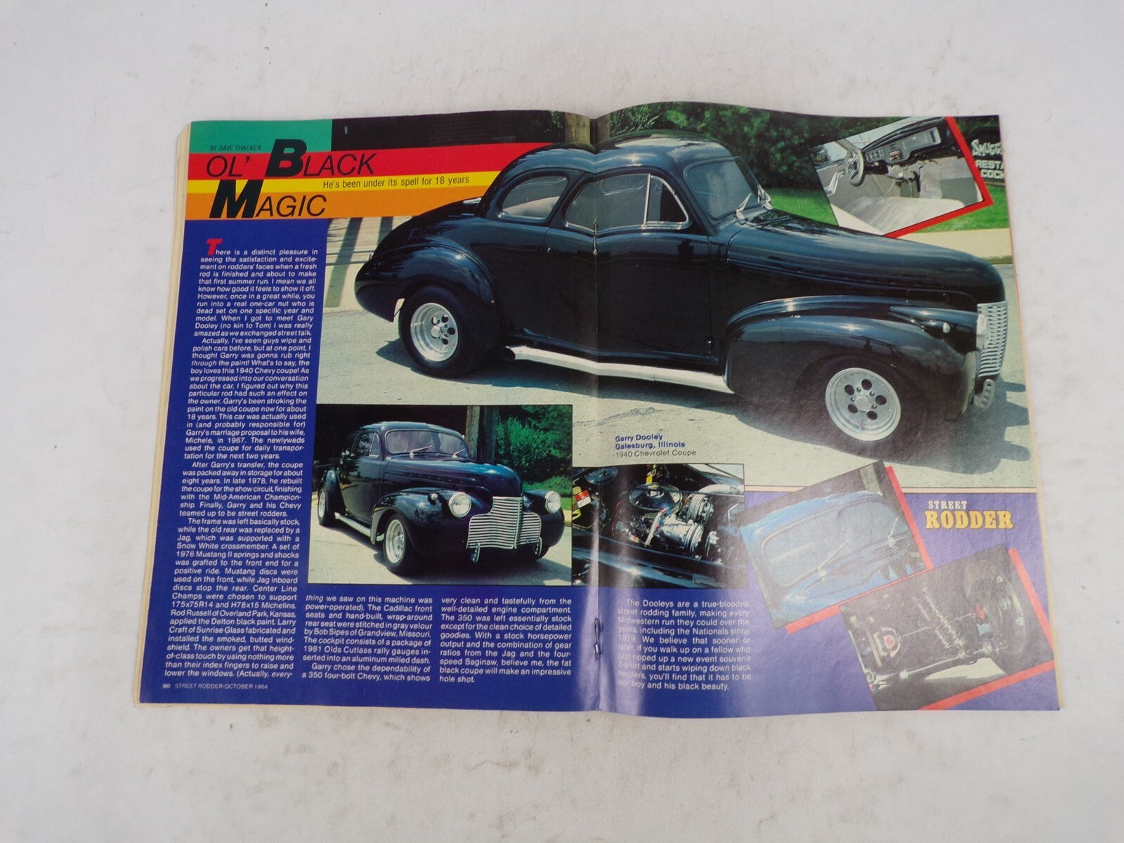 October 1984 Street Rodder Basic Flathead Build-Up And NSRA Nationals Western Na