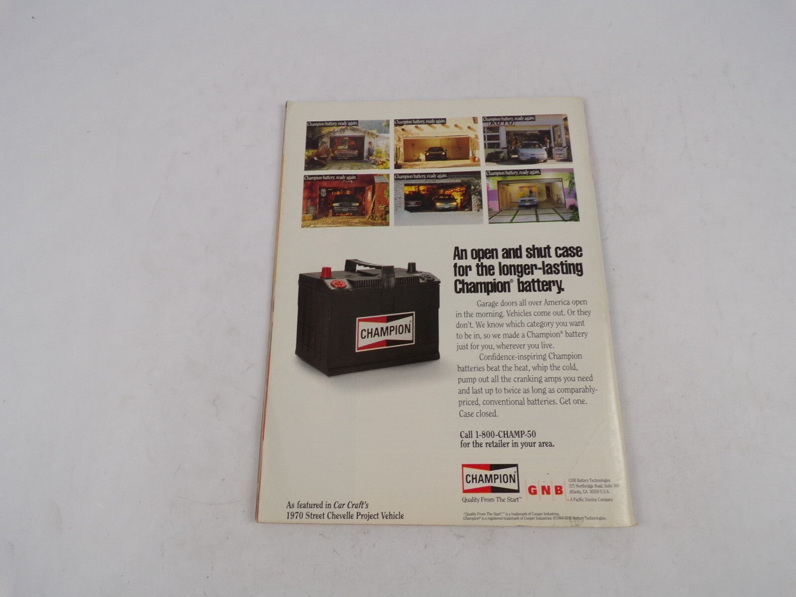 October 1996 Car Craft Big Event! The Hottest Event Of '94 Buyers' Guide Musclec
