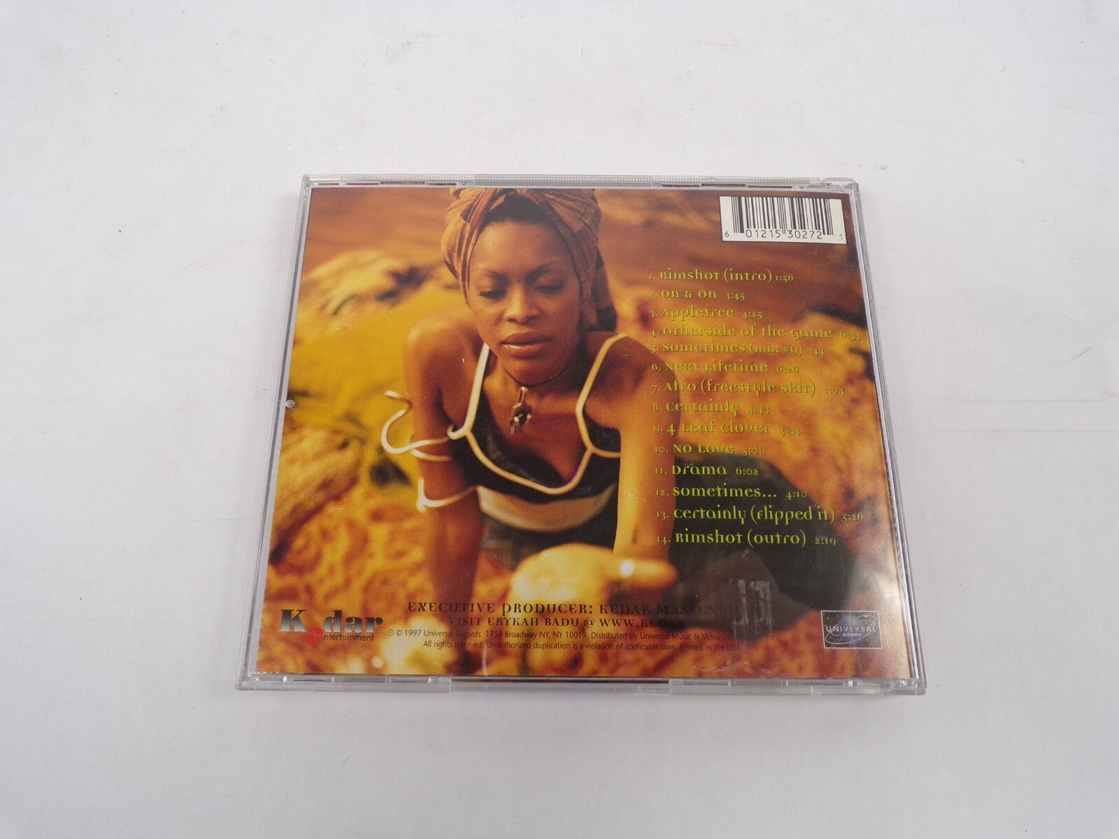 Erykah Badu Baduizm Rimshot On & On Appletree Sometimes Next Lifetime CD#26
