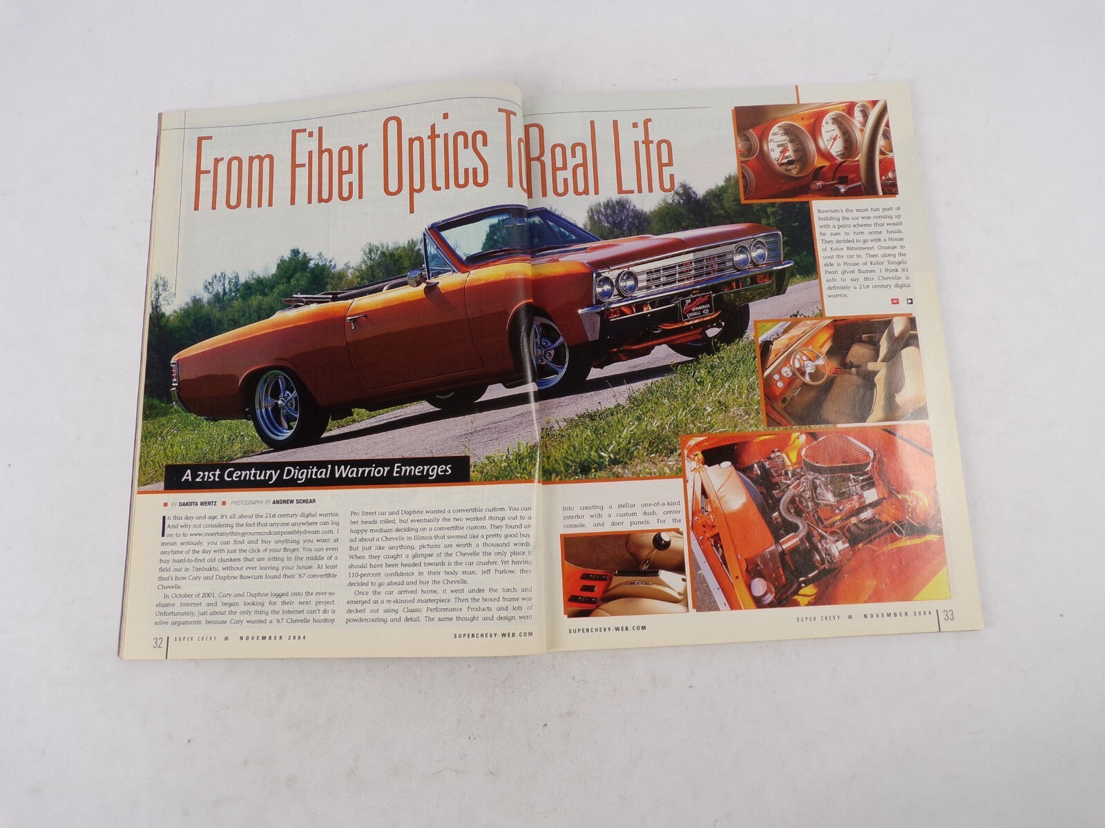November 2004 Super Chevy Big Power & Hot Paint-Flame-On! Gear Vendors' Add-On