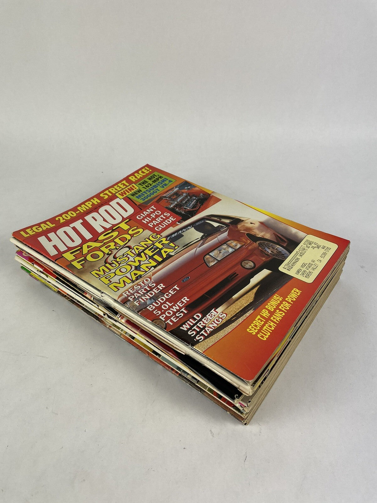 Lot of 12: VINTAGE HOT ROD MAGAZINES Complete Full Set 12 issues Jan to Dec 1991