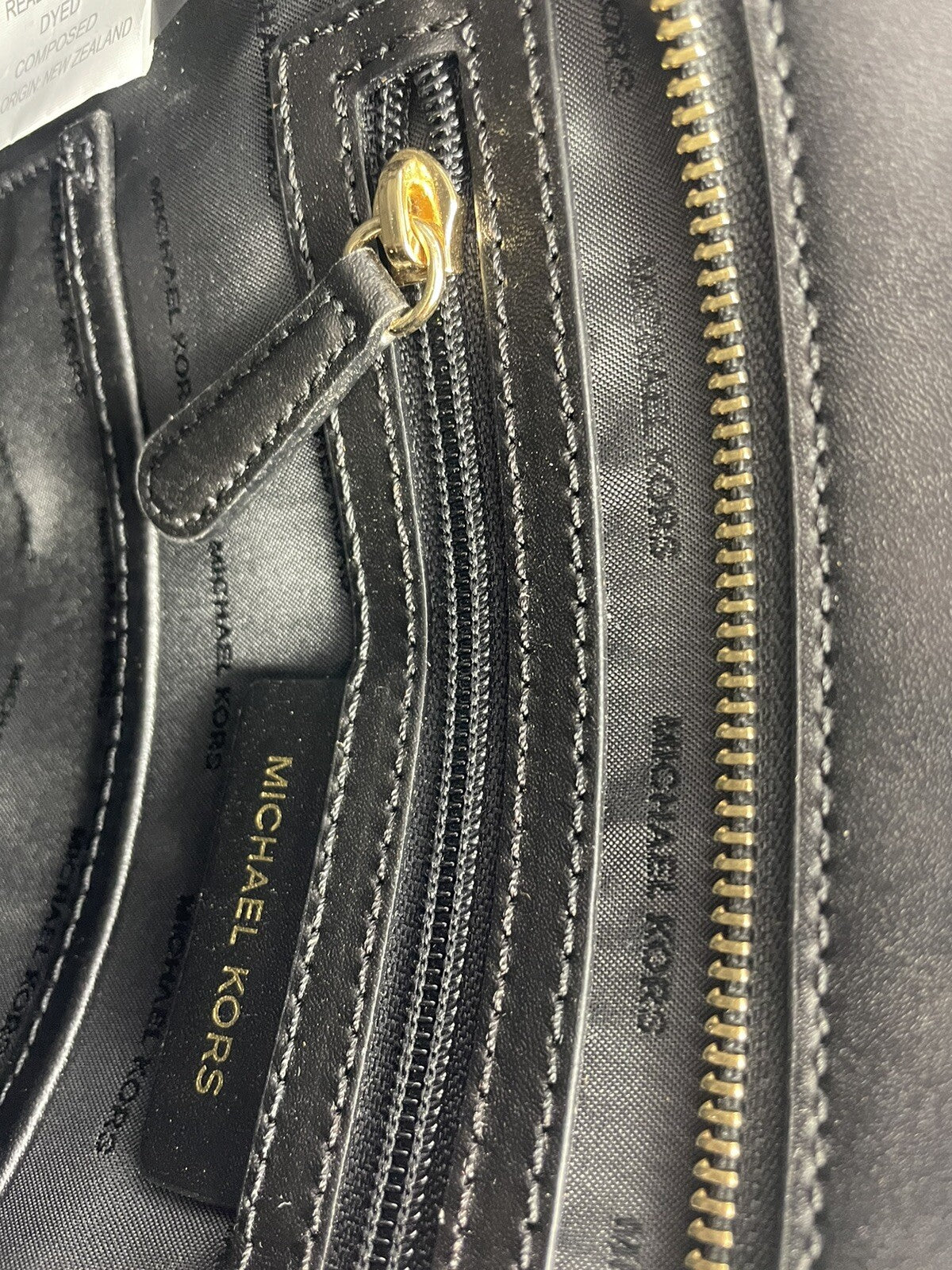 MICHAEL KORS LARGE HAMILTON TRAVELER LEOPARD BROWN HAIRCALF TOTE BAG