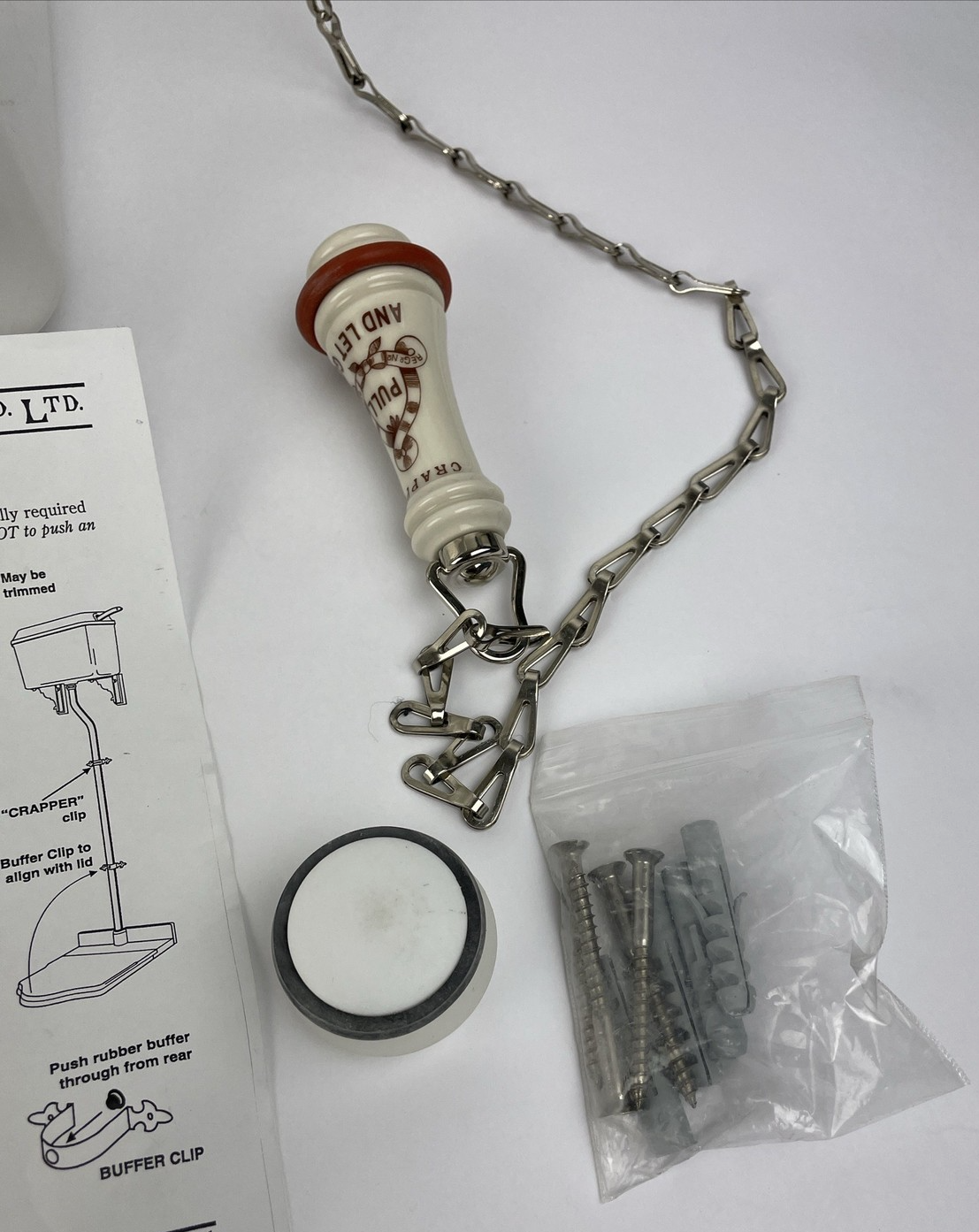 Thomas Crapper & Co Ltd High Level Toilet Water Reservoir /  Tank Only -  Rare