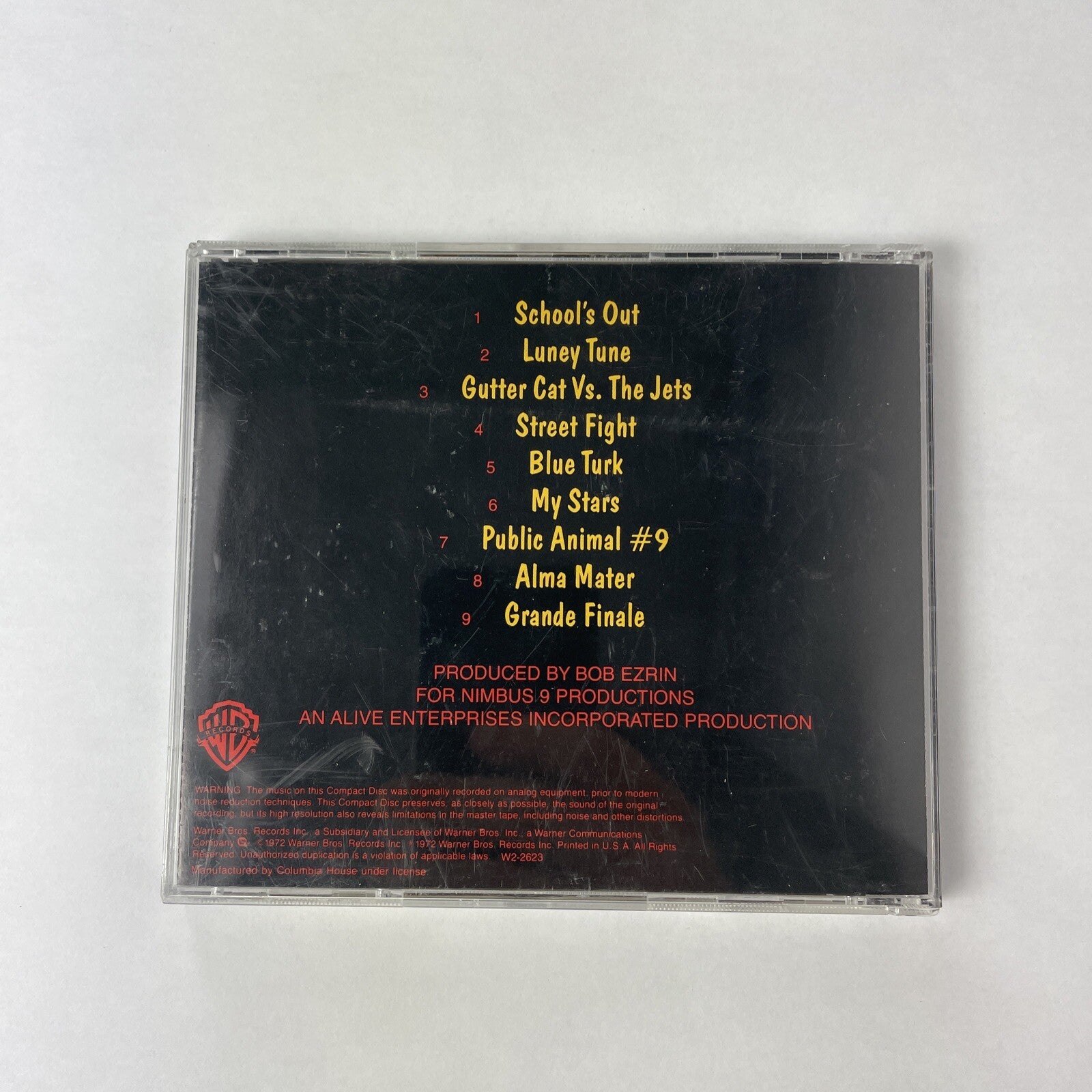 Alice Cooper - School's Out CD (1988)  #23
