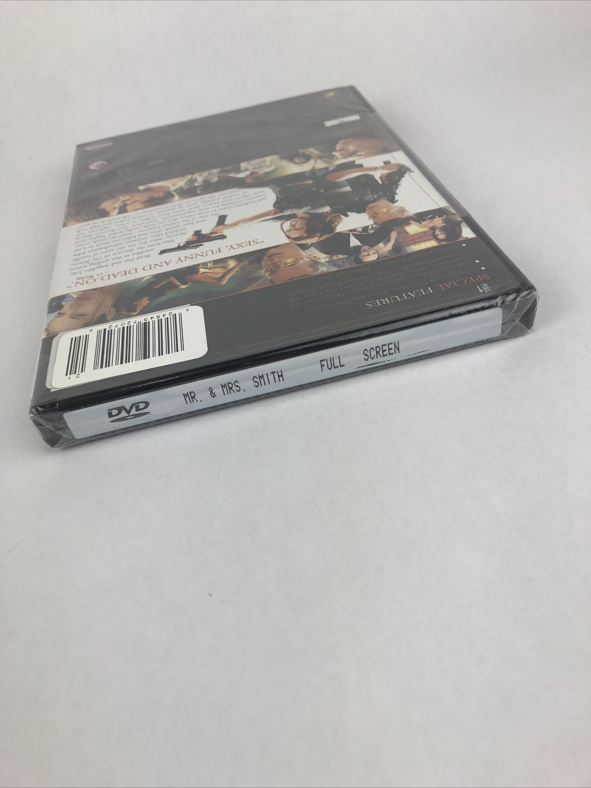 NEW Mr & Mrs SMITH Smart and Sexy Full Screen Promo NEW DVD Brad Pitt Angelina