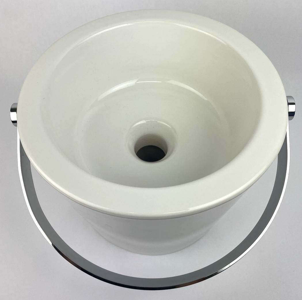 Scarabeo by Nameeks Bucket Bathroom Lavabo Sink 8801 OD 11.25" 9" Tall Chrome