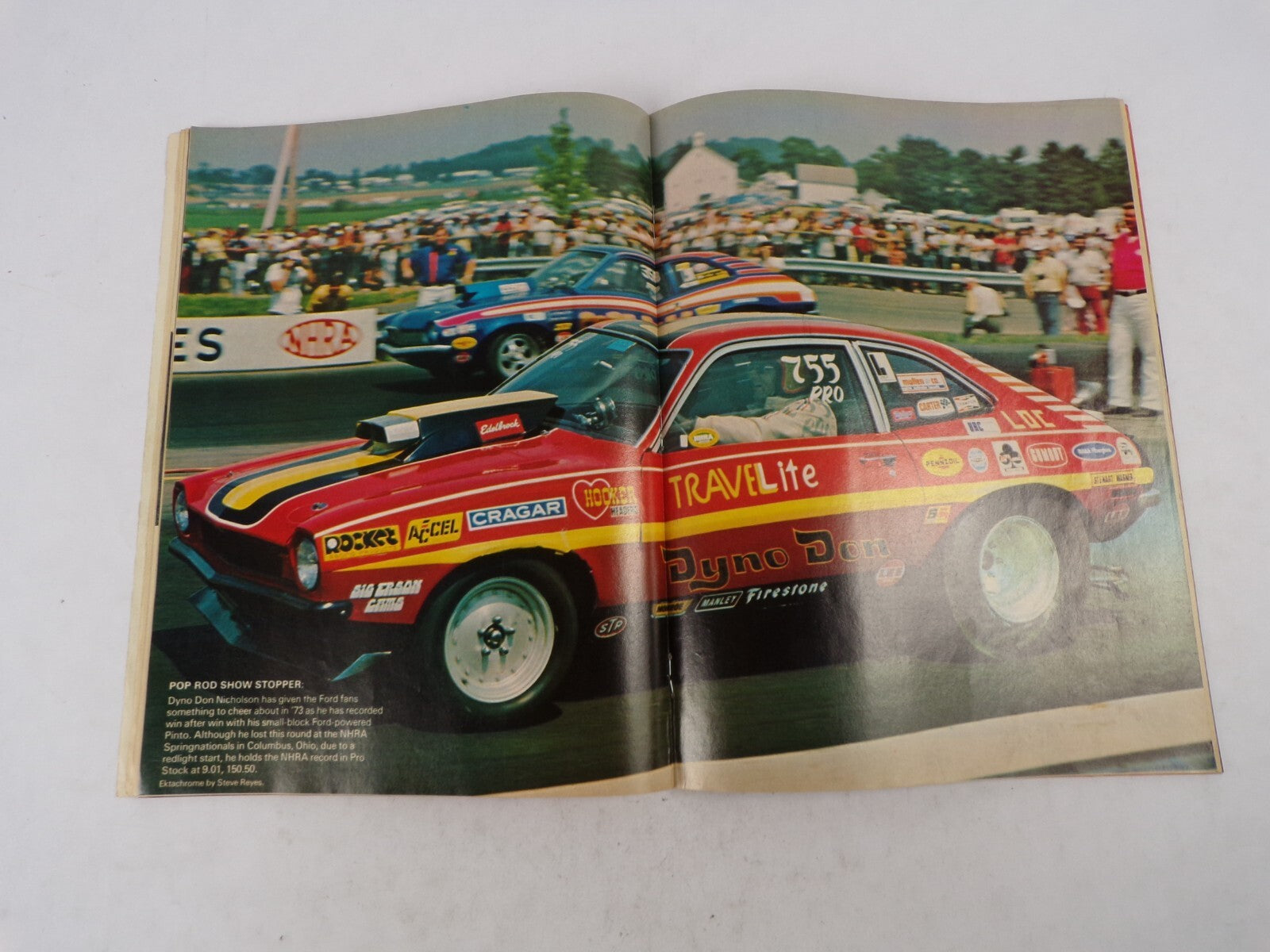 October 1973 Hot Rod  Magazine 500HP Chevy Street Small-Block! Top Tuning Secret