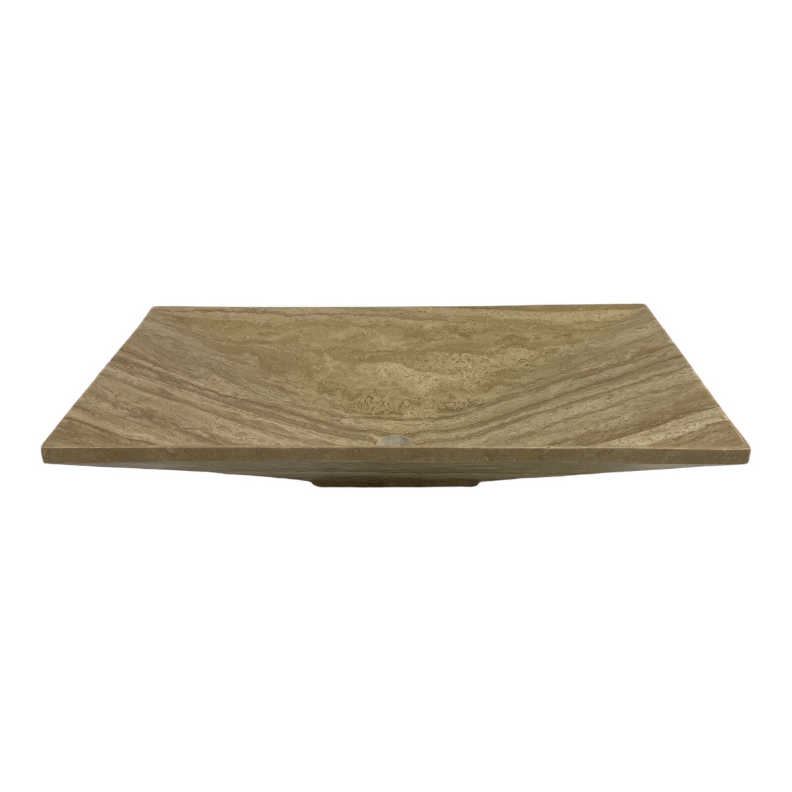 Stone Forest Verona C50-24 rectangular natural stone vessel bathroom sink