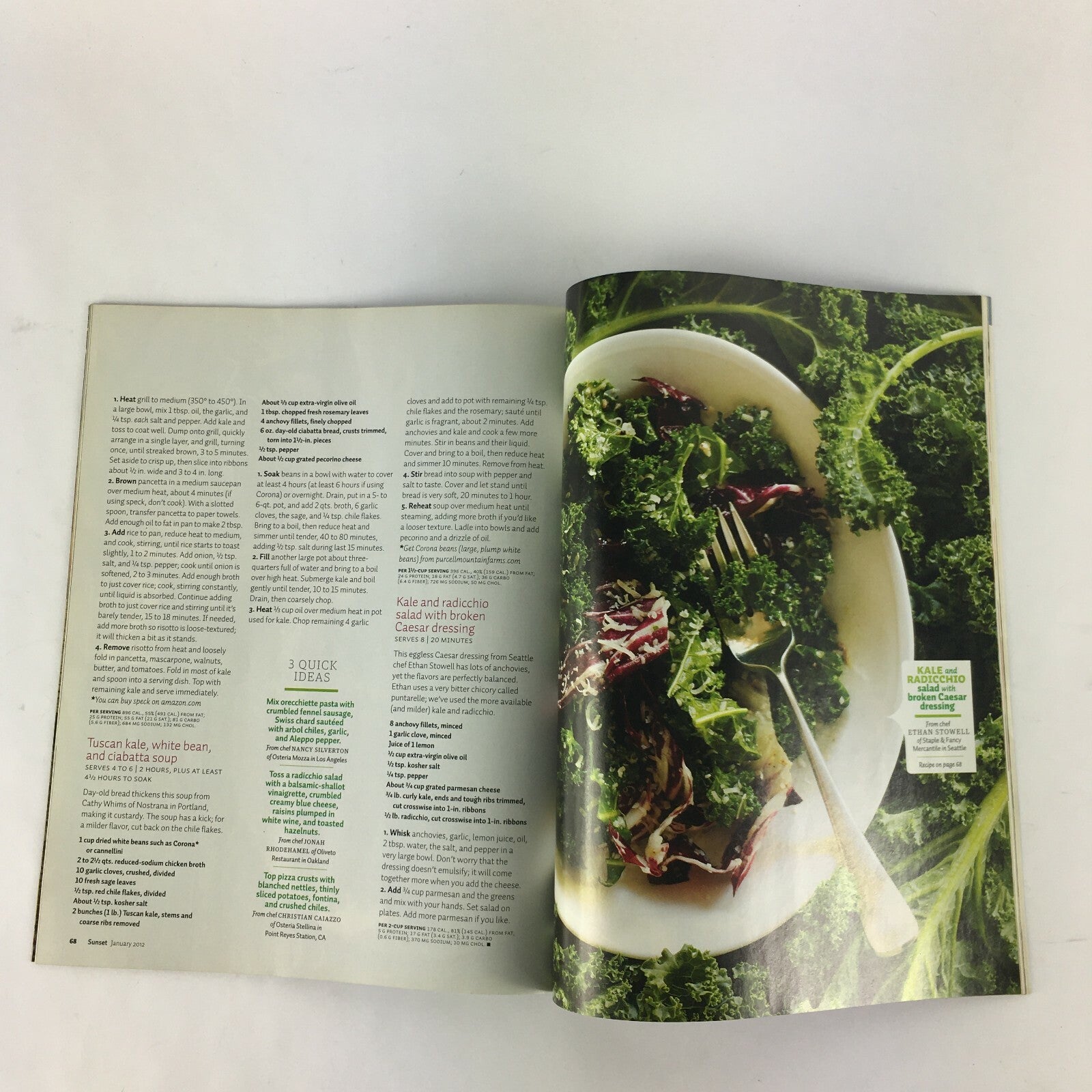 January 2012 Sunset Magazine Roast your own coffee makeyour own sodas Tuscankale